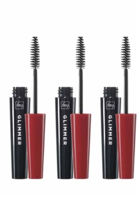 Set Of 3 Avon Glimmer Wash-Off Waterproof Mascara.Black Mascara. Eye Mascara