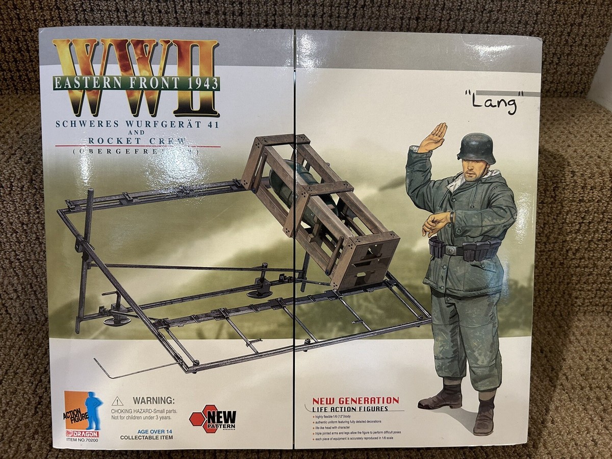 DRAGON Model 1:6 'Lang' Wurfgerat 41 & Rocket Crew, E. Front 1943