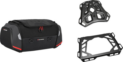 SW-MOTECH Rackpack Tail Bag System - Black - Triumph Tiger 1200/800 '12-'19