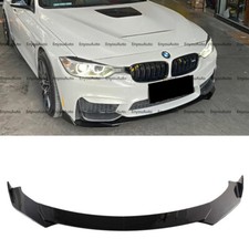 For Bmw 740i 750i Series Front Bumper Lip Spoiler Splitter Glossy Black