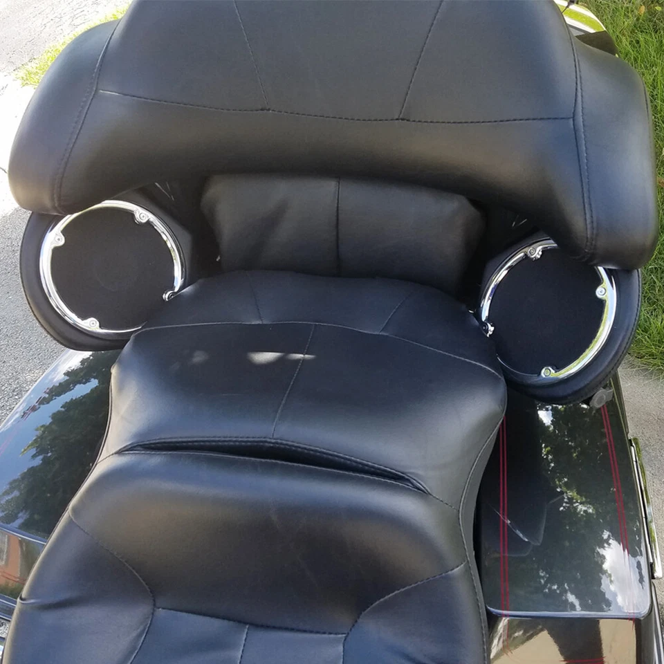 Cápsulas de altavoz King Tour Pak maletero 6,5" para Harley Road King Street Electra Glide Foto 2 de 4