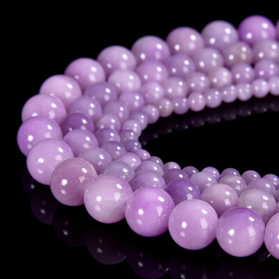 Lavender Pink Persian Jade Gemstone Round 4MM 6MM 8MM 10MM Loose Beads (D573)