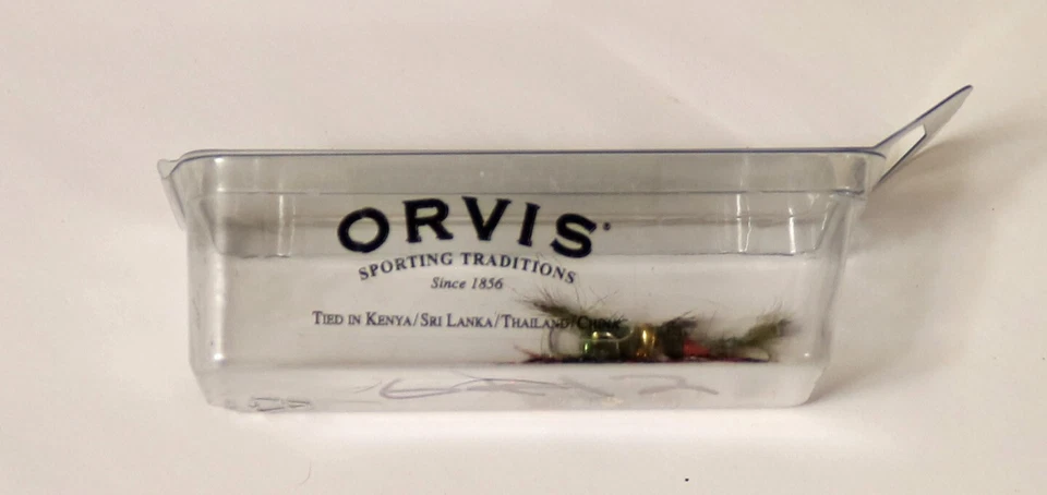 12 Orvis Small Conehead Bunny Muddler Fishing Nymph Flies in Box  NEW OLD STOCK - Image 2 of 4