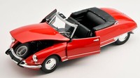 Blitz Versand Citroen DS19 Cabriolet Rot / Red 1:24 Welly Modell Auto Neu Ovp 1