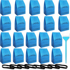 20 Pack Wet Dry Vac Filter Bags for Stinger 2.5-5 Gallon Vacuums, for Multifit V