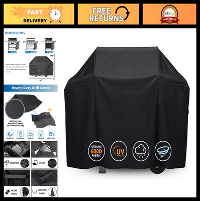 65 Inch Waterproof Grill Cover for Weber Genesis II 4 Burner, LX 400, Summit 400
