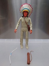 1960's 12 inch Vintage Marx Johnny West Geronimo Jointed Action Figure
