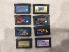 Nintendo Game Boy Advance Lot Of 8 Mario Pokémon Pac Man Scooby Yoshi’s Island