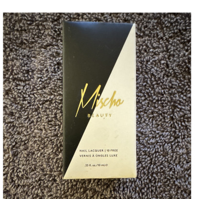 Mischo Beauty Nail Lacquer Beige Chip-Resistant MB808 0.33 fl oz 10 mL