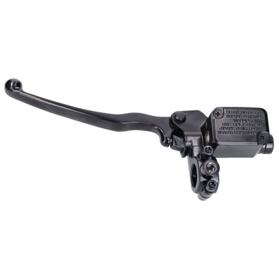 DMP Bremspumpe 22mm universell links mit Behälter und Spiegelaufnahme  M10 Oasis