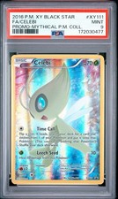 Pokemon 2016 Celebi XY111 Black Star Promo Mythical Collection PSA 9 NEW CERT