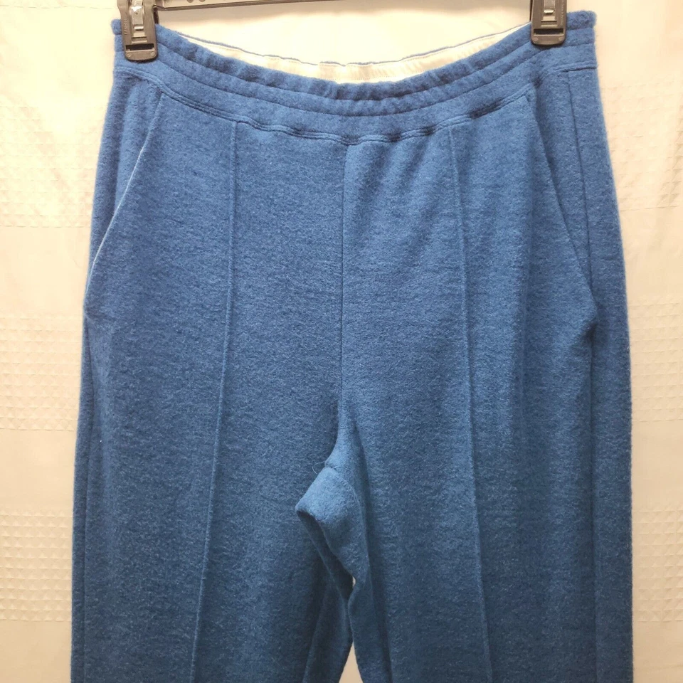 Pantalones Elizabeth & James azules para mujer cintura elástica mediana polar tiro alto Foto 2 de 4