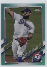 2021 Topps Chrome Aqua Refractor 57/199 Rougned Odor #3 sy5