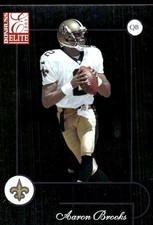 Aaron Brooks 2001 Donruss Elite #57 Saints NFL READ FREE SHIPPING AutographDen