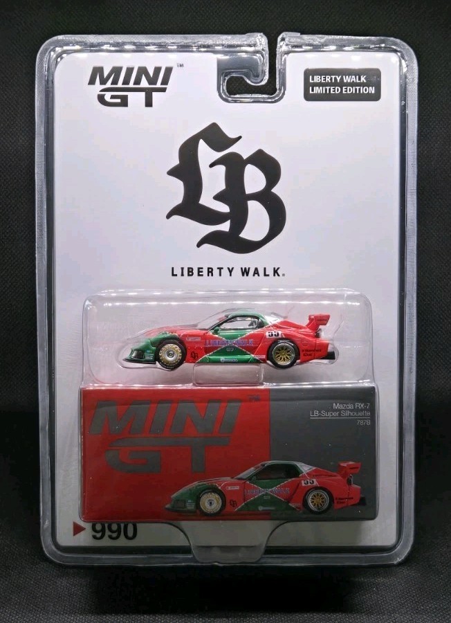 Mini GT L - LBWK Store Exclusive- LBWK RX-7 LB Super Silhouette