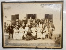 Antique Victorian Group Photograph musical theatre 
