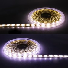 Battery Powered LED Strip Light Flexible Tape Under Cabinet Kitchen TV Backlight