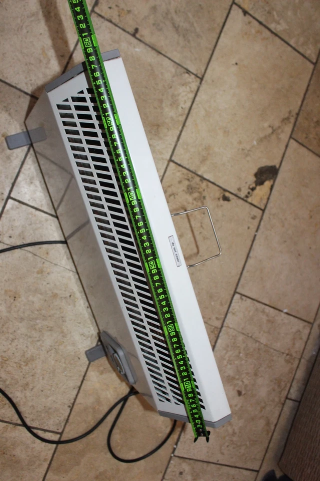 Glen electric portable convection heater with timer - Image 4 of 4