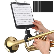 Trumpet Marching Lyre 2 in 1 Adjustable Trumpet & Snare Drum Marching Band Ly...