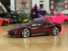 Hot Wheels Ferrari SF90 Stradale Mugello Rossa Rueda Personalizada Intercambio Suelto