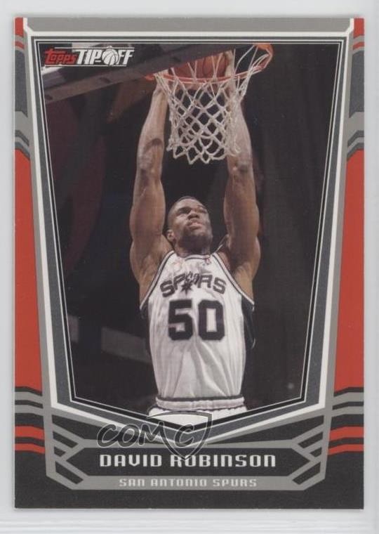 2008-09 Topps Tip-Off Red 327/2008 David Robinson #92 HOF 0qr0