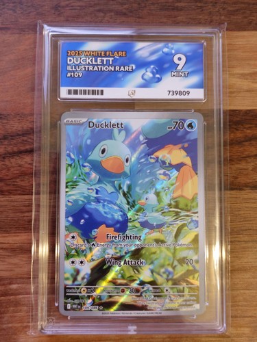 Ducklett graded ACE 9 for sale on eBay
