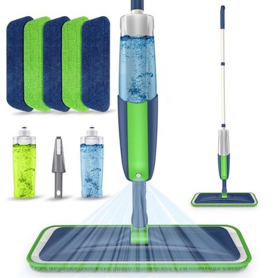 Spray Wet Mops for Hardwood Floor Cleaning: MEXERRIS Floor Mop with 5 Washabl...