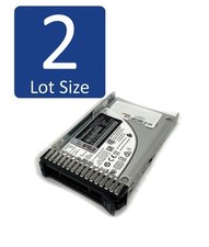 LOT OF 2 Lenovo 4XB7A13633 240GB SATA 6GB 2.5" SSD w/ Cady 01PE336