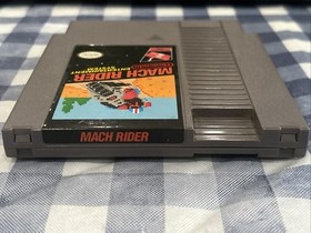 Mach Rider [5-Screw] (Nintendo NES, 1985) TESTED Authentic WORKS