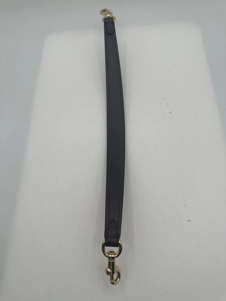 Coach сшитый кожаный сменный ремень из красного дерева - Изображение 3 из 4