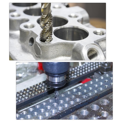 uxcell M5 x 0,8 Spiralnutengewindebohrer, metrisches Maschinengewinde x 0,8 mm  - Bild 7 von 7