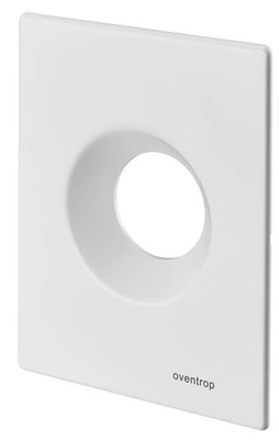OVENTROP Abdeckung für Unibox RTL/T/plus, Bautiefe 110 mm, weiß 1022691