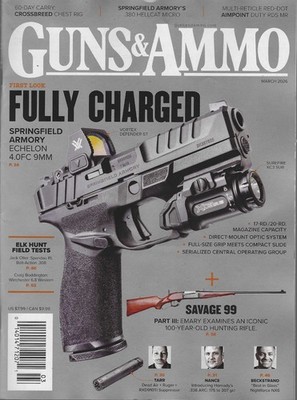Guns & Ammo Magazine  March 2026 Fully Charged