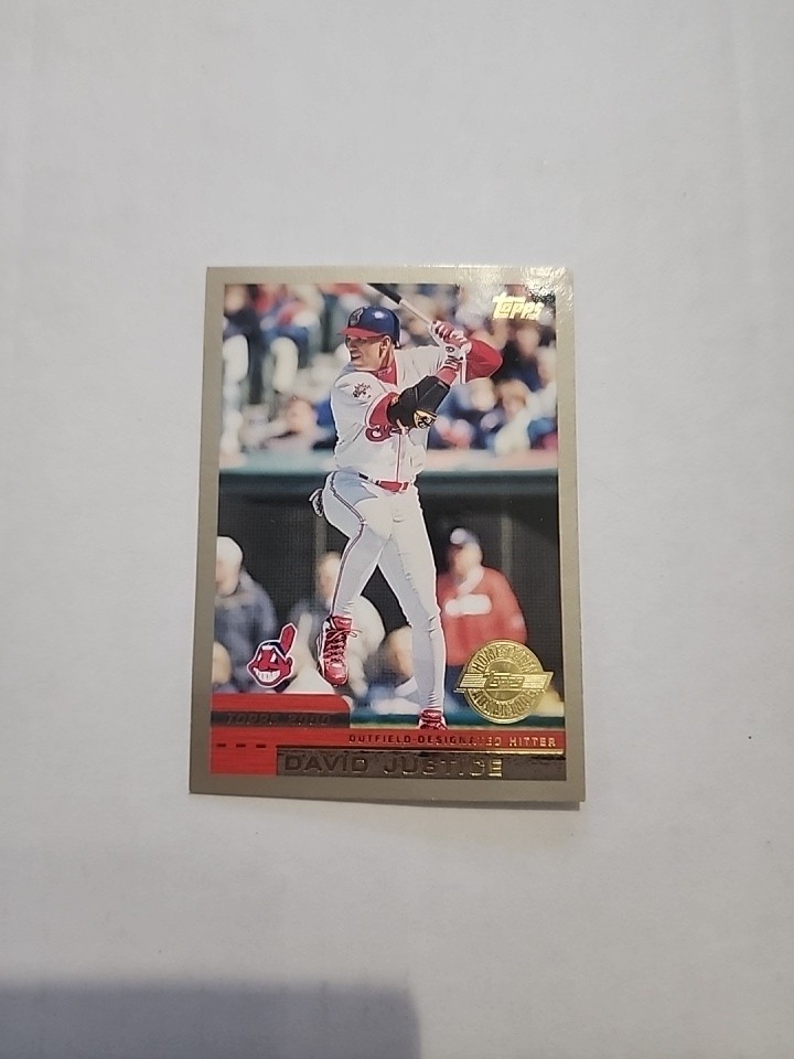 2000 Topps Home Team Advantage  of Cleveland Indians  David Justice #66
