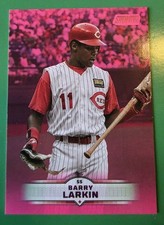 2025 Stadium Club Barry Larkin #27 Pink Parallel