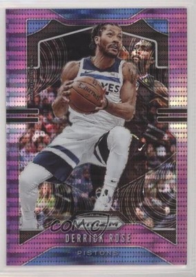 2019-20 Panini Prizm Purple Pulsar Prizm 1/35 Derrick Rose #237 0c3