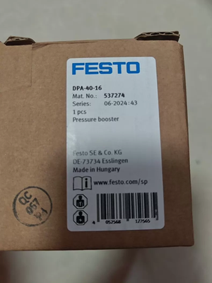 #ad FESTO DPA 40 16 537274 new Pneumatic pressure intensifier FedEx or DHL or.UPS $839.52