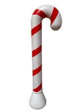 Candy Cane Blow Mold 1991 Union Products Lighted Yard Lawn Decor 40 inch No Wire