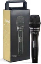 Stagg SDM90 Professional cardioid dynamic DC90 Cartridge VOCAL Microphone w/cas