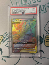 Pokemon 2019 SM Team Up 184/181 Pikachu & Zekrom GX Rainbow Rare PSA 9 Mint on eBay