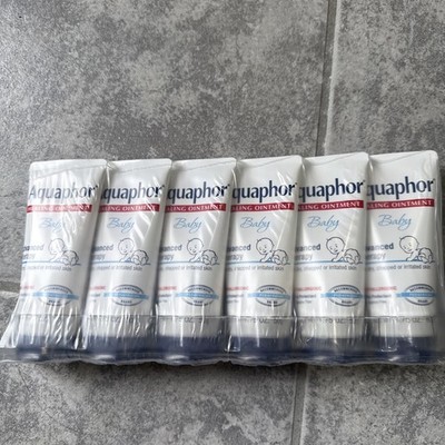 LOT 6 AQUAPHOR BABY ADVANCED THERAPY HEALING OINTMENT 1.75 OZ EXP 2027
