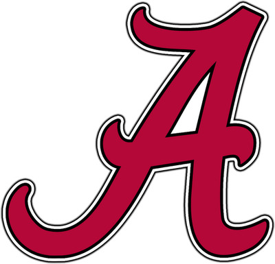 Alabama Crimson Tide A Logo #2 College Sticker Waterproof Vinyl Decal DieCut Car