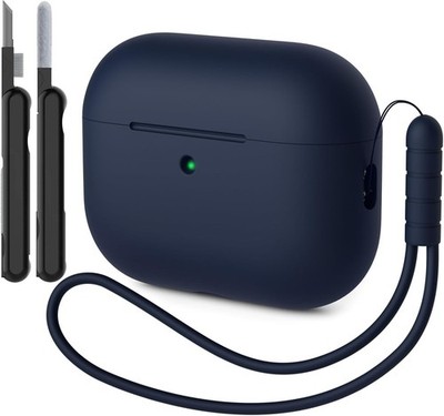 AirPods Pro 3 Silikonhülle - Stoßfestes Schutzhülle in Midnight Blue