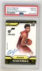2022 Panini Donruss Basketball Ochai Agbaji #ND-OAC PSA 8