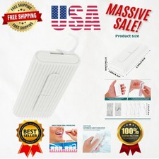 Travel-Friendly Refillable Dental Floss Case with 10 Picks   Ideal for Hygiene