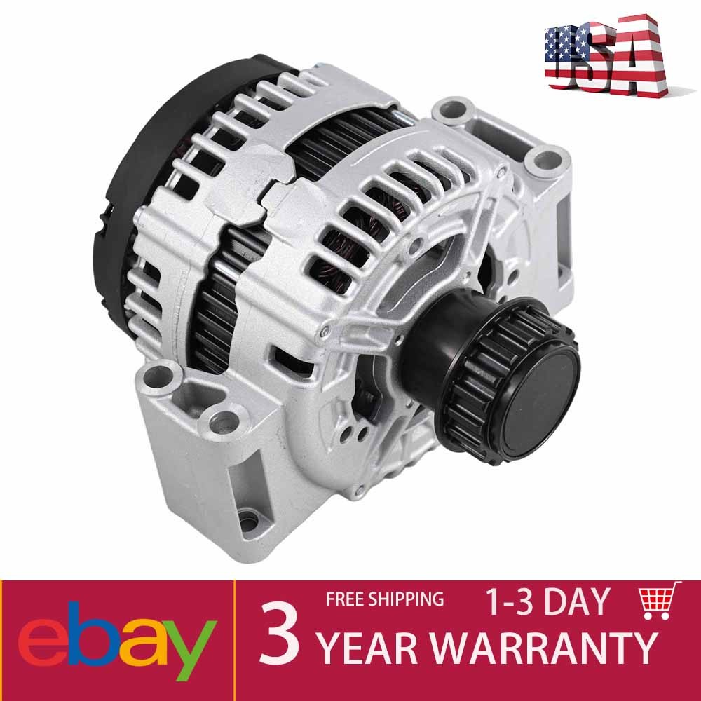 Alternator For Volvo S80 V60 V70 Xc60 Xc70 Xc90 180a Ccw W/ Decoupler Pulley