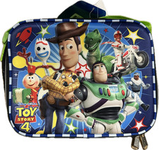 Lunch Bag - Disney - Toy Story 4 - Woody Buzz Lightyear 3D Pop-up Black NEW
