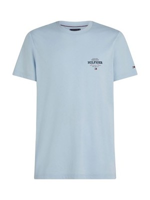 Tommy Hilfiger Rundhals-T-Shirt Logo New York City American Breezy Blue XXL