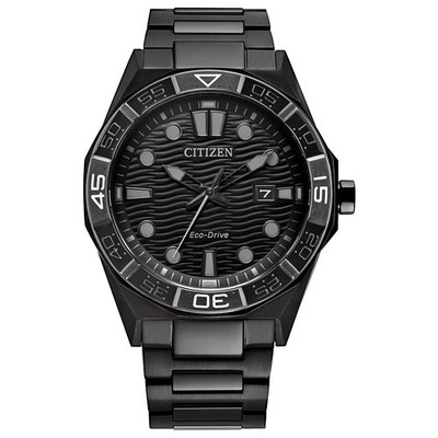 CITIZEN Brycen AW1855-52E Eco-Drive Black Dial Date Display 10ATM Men's  Watch