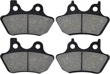 AHL Semi-metallic Front Rear Brake Pads Set for Softail FLSTCI/FLSTC Heritage